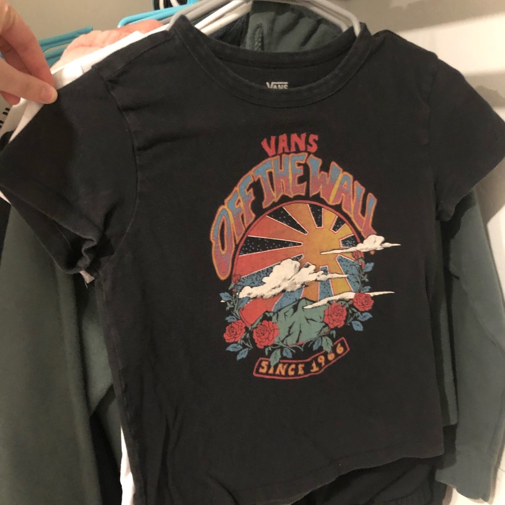 Vans Graphic Tee, Slightly cropped